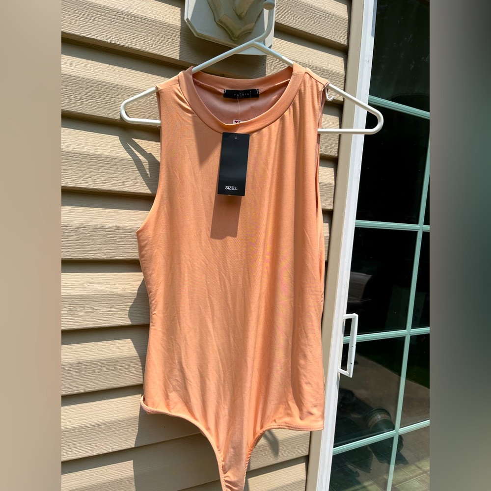 Coral Bodysuit NWT